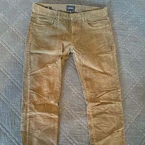 JCrew Men’s Corduroys Gray Colored Size 31x32 Slim Fit